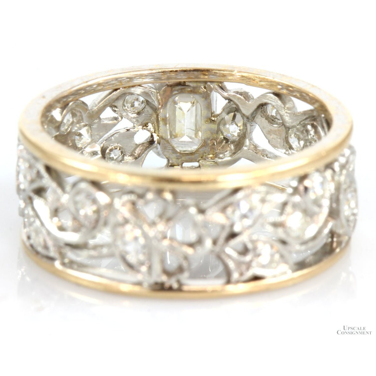 Edwardian Revival Style .90ctw Diamond Ring - .44ct Solitaire