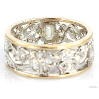 Edwardian Revival Style .90ctw Diamond Ring - .44ct Solitaire