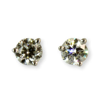 .40ctw Diamond 14K White Gold Stud Earrings