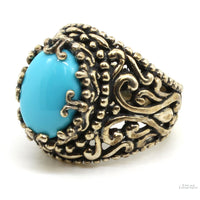 Carolyn Pollack Sterling Silver Turquoise Ring