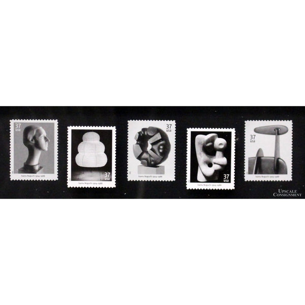 Framed Wall Art - Black & White Stamps