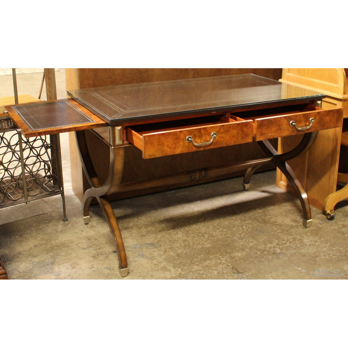 Maitland Smith Campaign Style Writing Desk