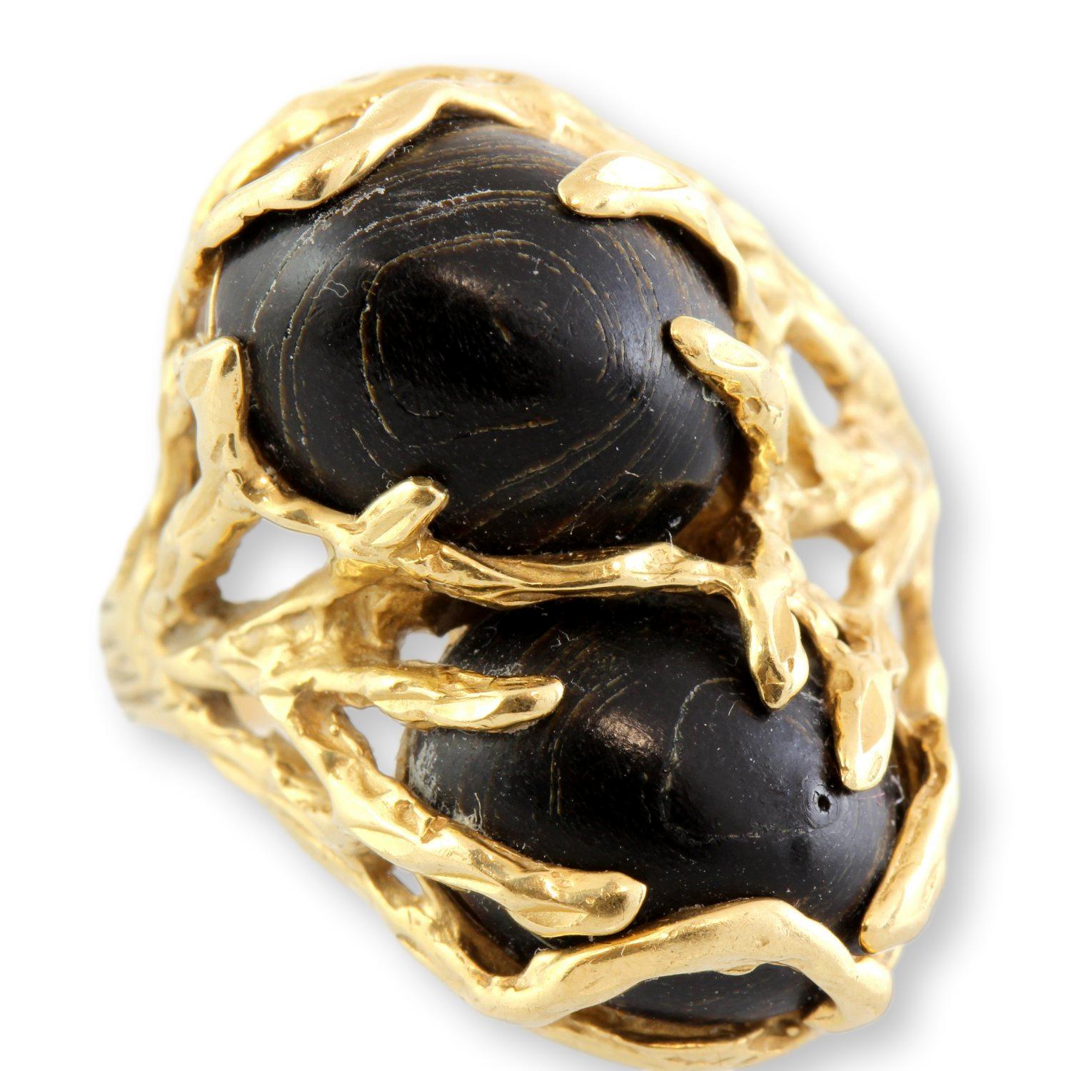 Black coral ring price shop