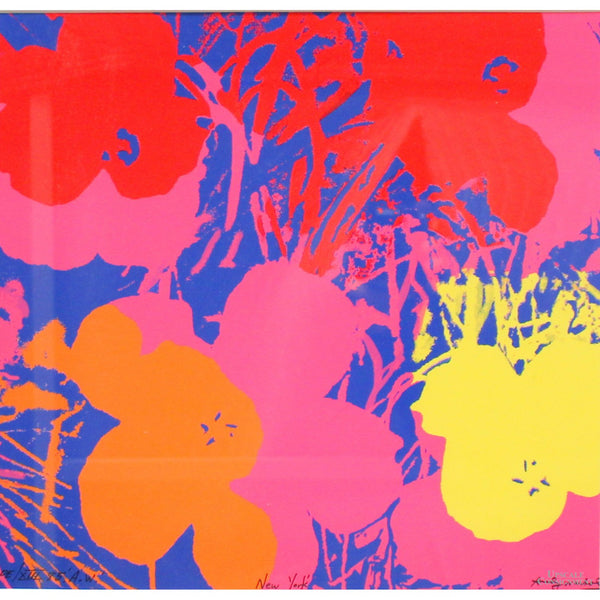 "Flowers, Red" by Andy Warhol