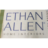 Ethan Allen Checkered Club Chair