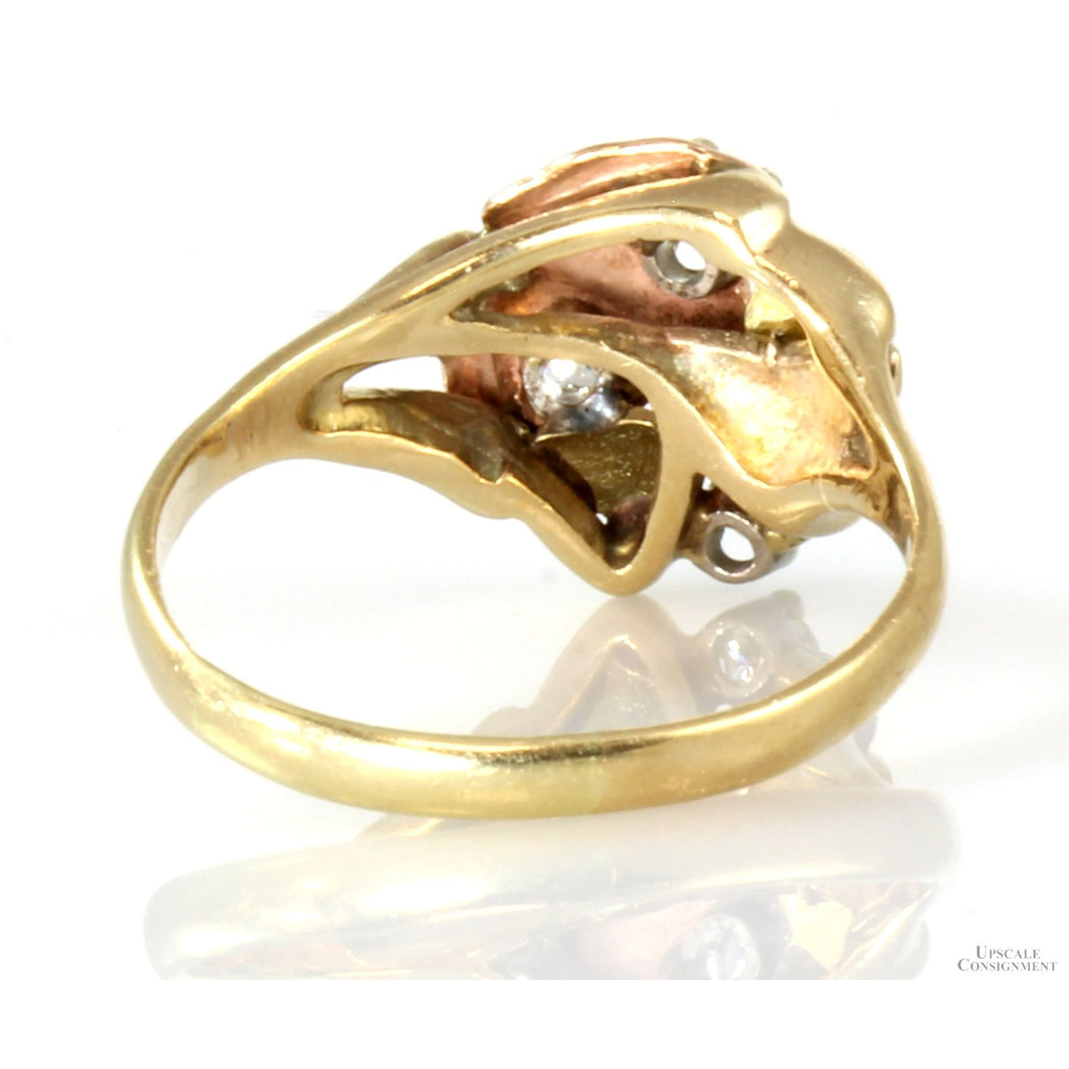 Black Hills Gold Two-Tone 10K Gold .25ctw Diamond Ring