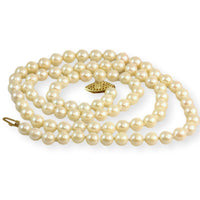 Cultured Freshwater Pearl 24" Strand - 14K Yellow Gold Clasp