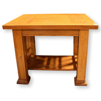 Oak Arts & Crafts Style End Table
