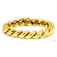 18K Yellow Gold San Marco Twist Bracelet